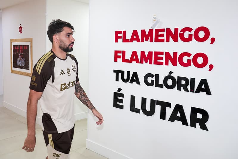 Lucas Paquetá no Ninho do Urubu