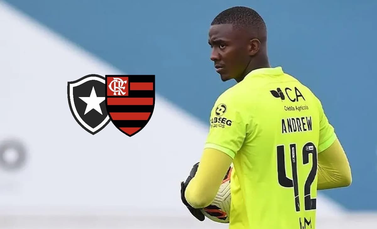 Andrew, goleiro do Gil Vicente, na mira de Flamengo e Botafogo
