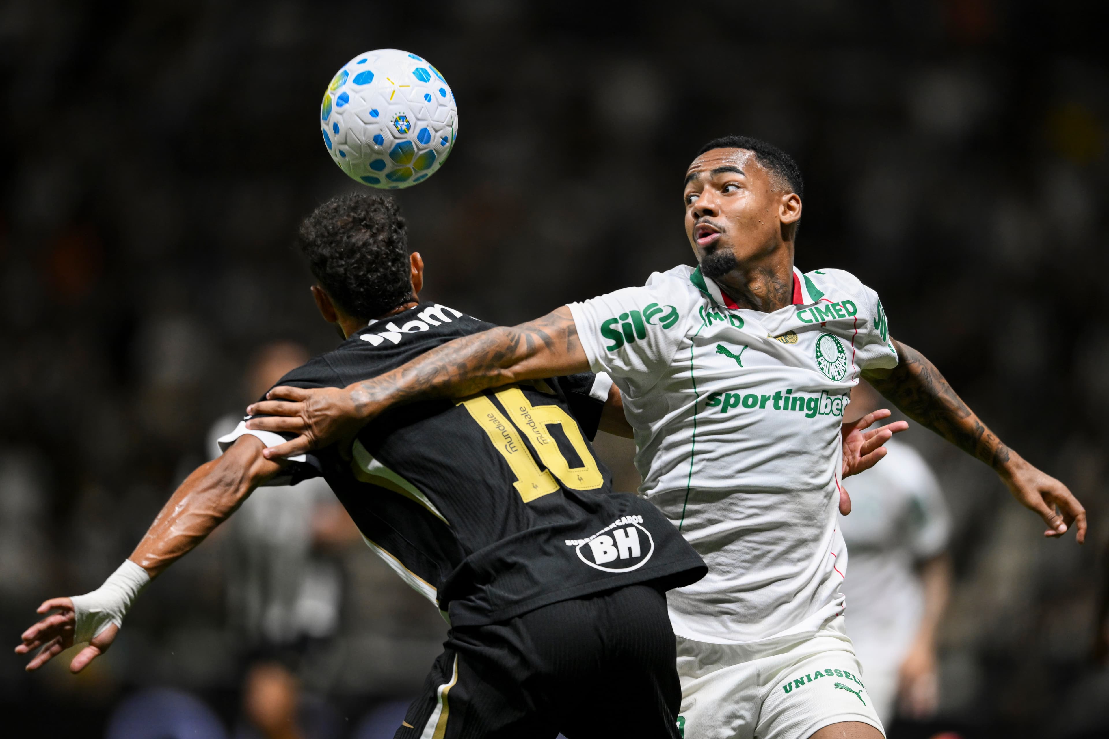 Palmeiras e Atlético-MG se enfrentaram na primeira rodada do Brasileirão