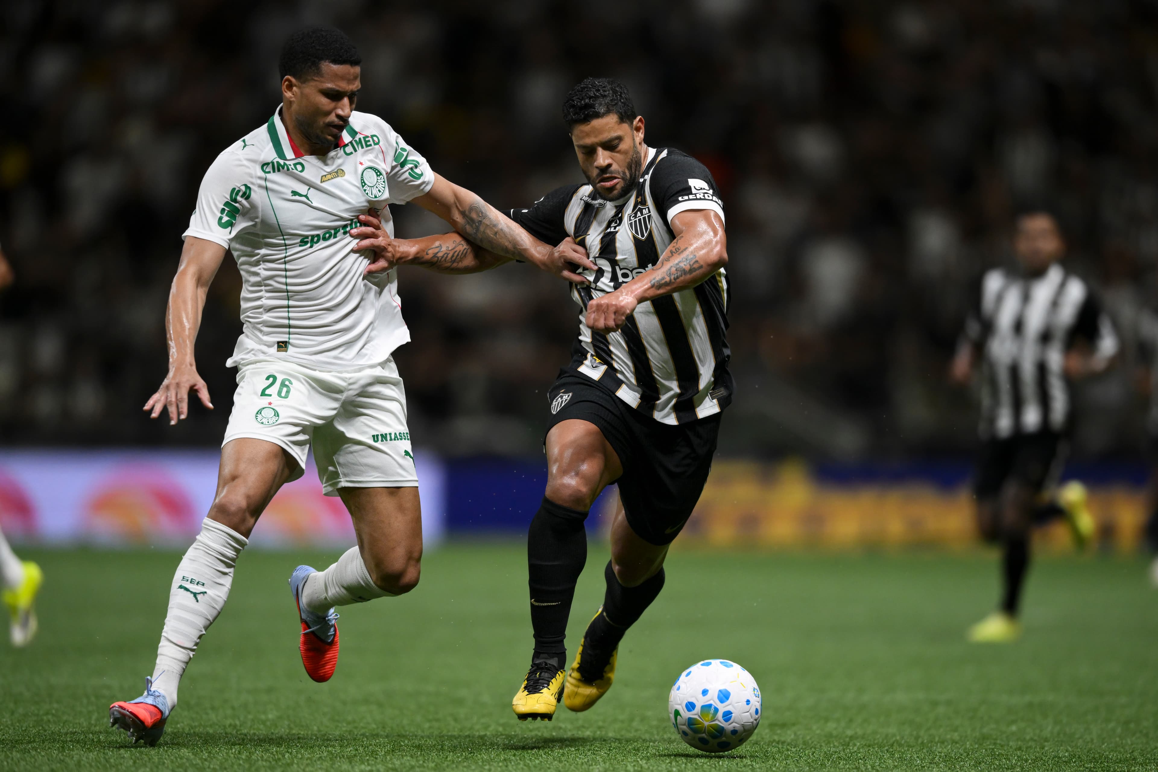 Palmeiras e Atlético-MG se enfrentaram na primeira rodada do Brasileirão