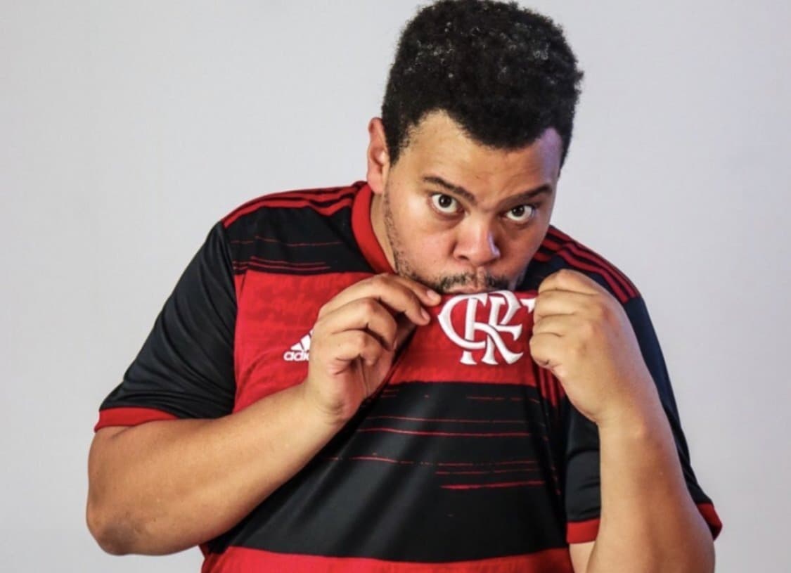 Babu Santana, do BBB, torcedor do Flamengo