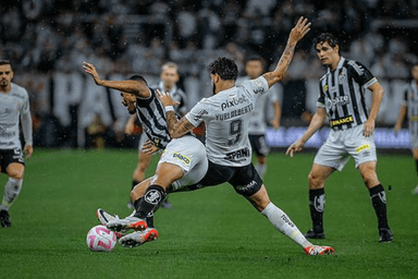 Jogo entre Corinthians e Santos pelo Brasileirão 2023