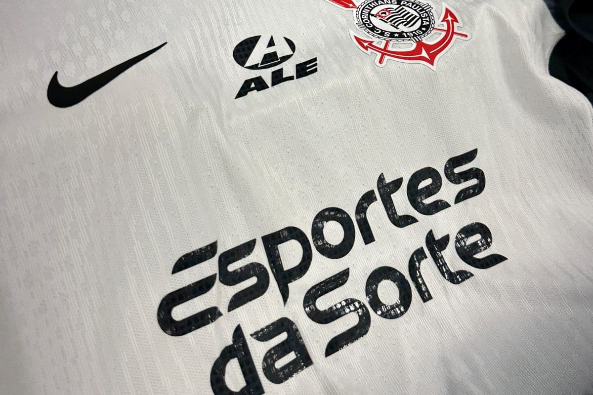 Patrocínio da Esportes da Sorte na camisa do Corinthians