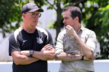 Dorival Júnior e Marcelo Paz Corinthians