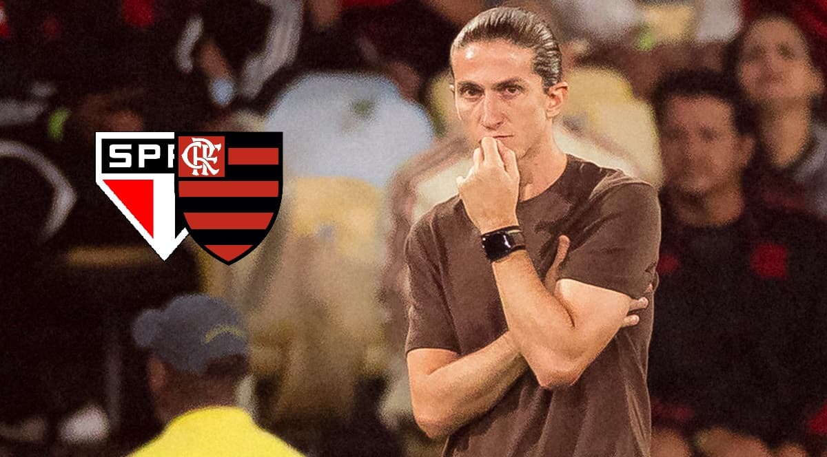 Filipe Luís, do Flamengo, já prepara time para enfrentar São Paulo