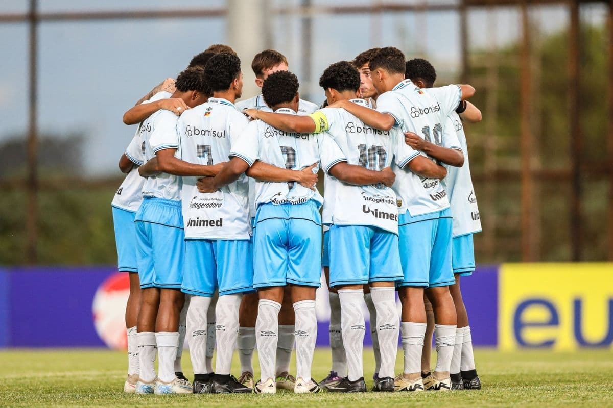 Time do Grêmio na Copinha 2026