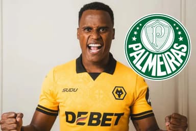Jhon Arias, atualmente no Wolverhampton, é procurado pelo Palmeiras