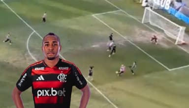 Lorran, ex-Flamengo, marca lindo gol na Itália