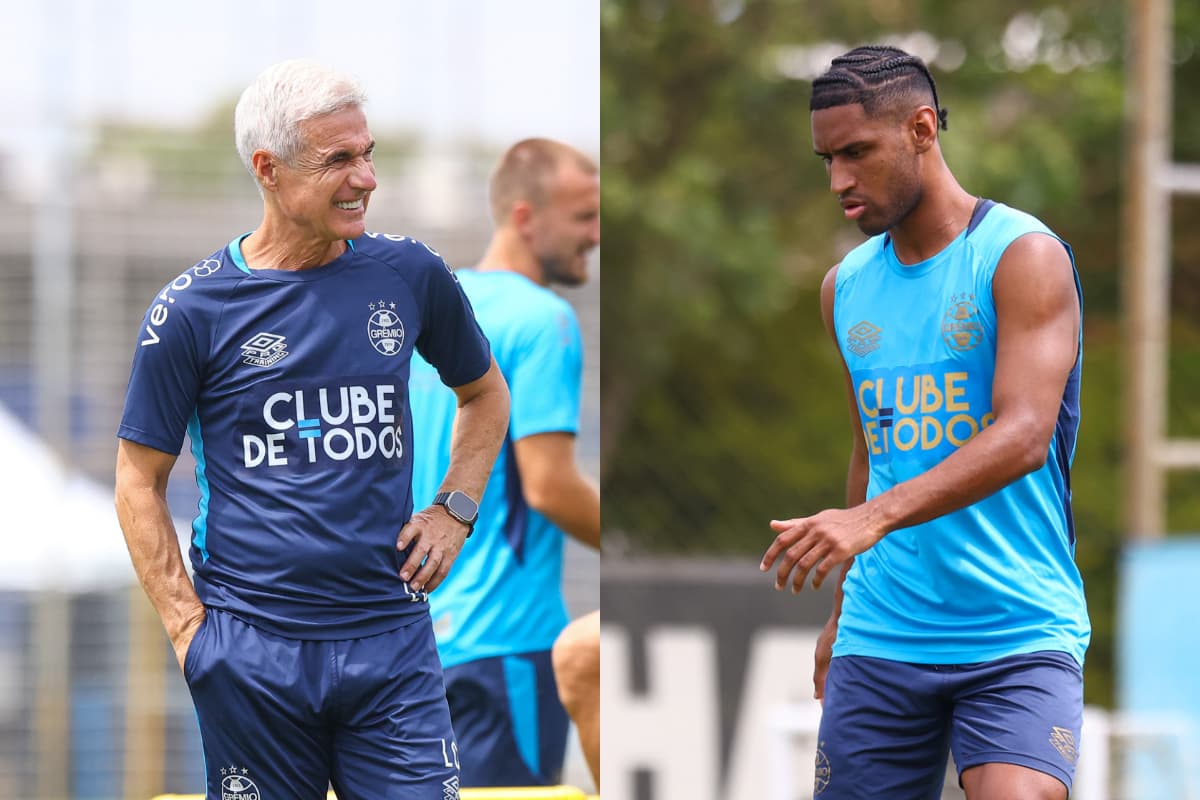 Luis Castro e Tetê Grêmio