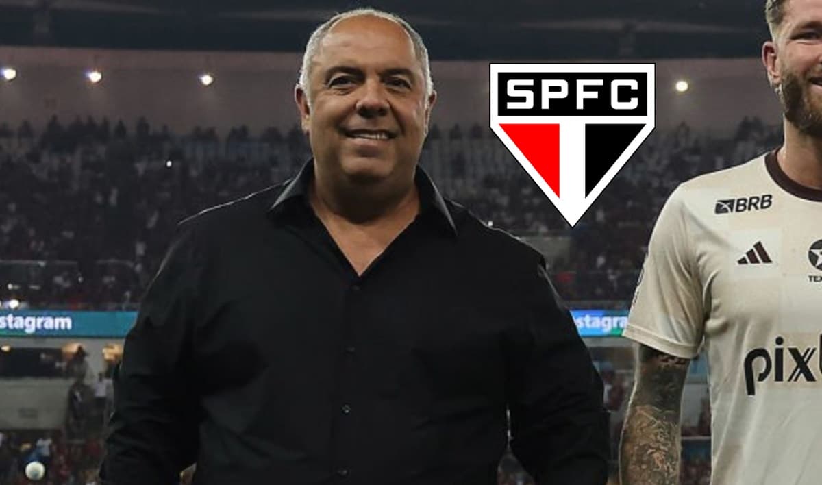 Marcos Braz, ex-Flamengo, deixou Remo; escudo do São Paulo