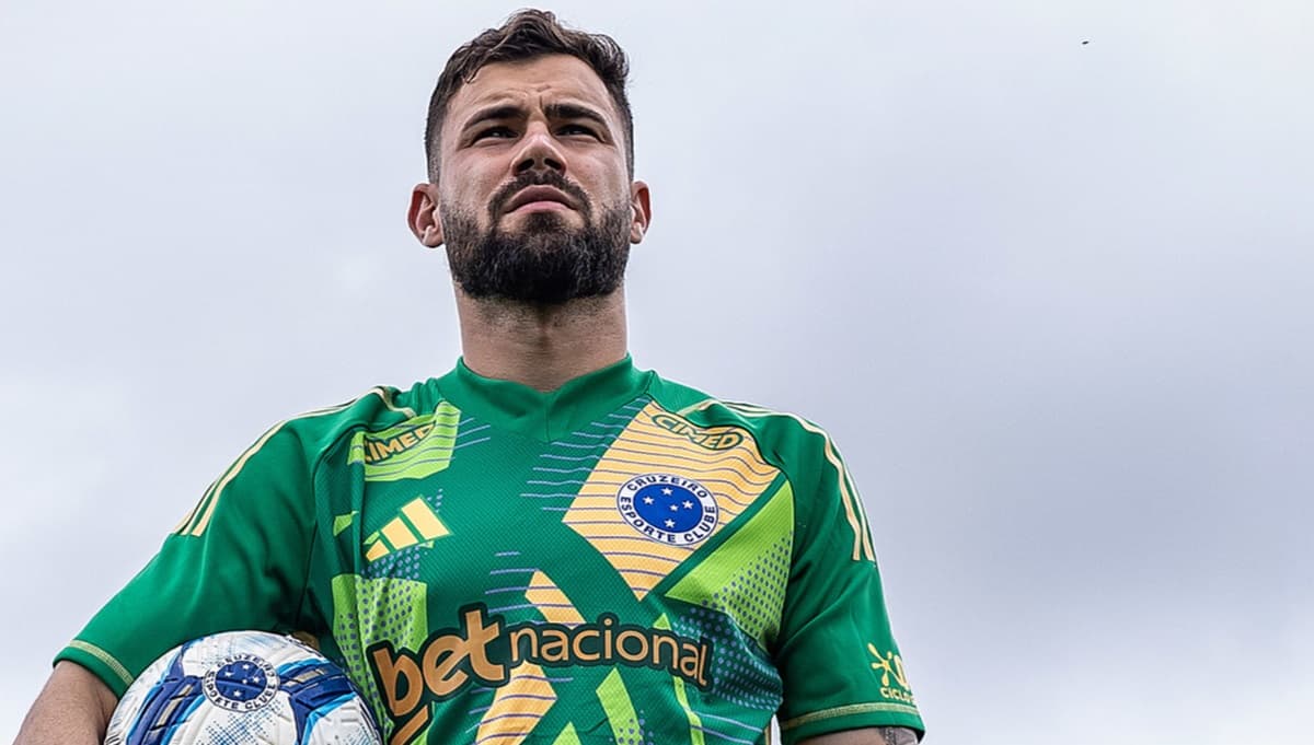 Matheus Cunha, ex-goleiro do Flamengo, novo reforço do Cruzeiro