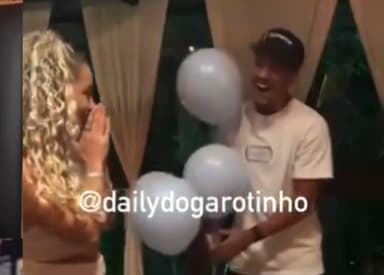 Samuel Lino e Camila Canuto