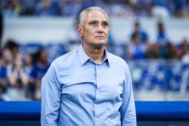 Tite, em sua estreia pelo Cruzeiro