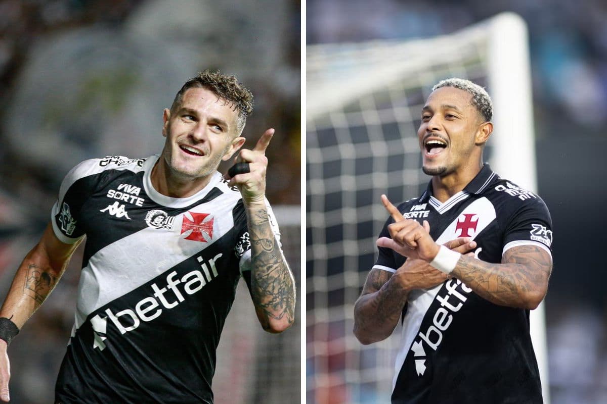 Vegetti e David, atacantes do Vasco