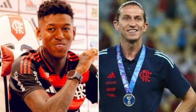 Vitão fala sobre Filipe Luís no Flamengo