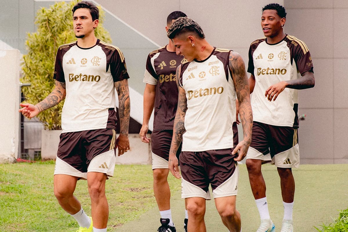 Flamengo encerrou preparação para enfrentar o Sampaio Corrêa no Carioca