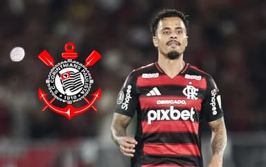 Allan, do Flamengo, está perto do Corinthians
