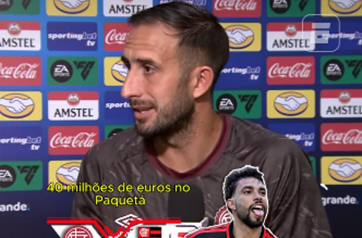 Carlos Izquierdoz fala de Flamengo, Paquetá e Lanús