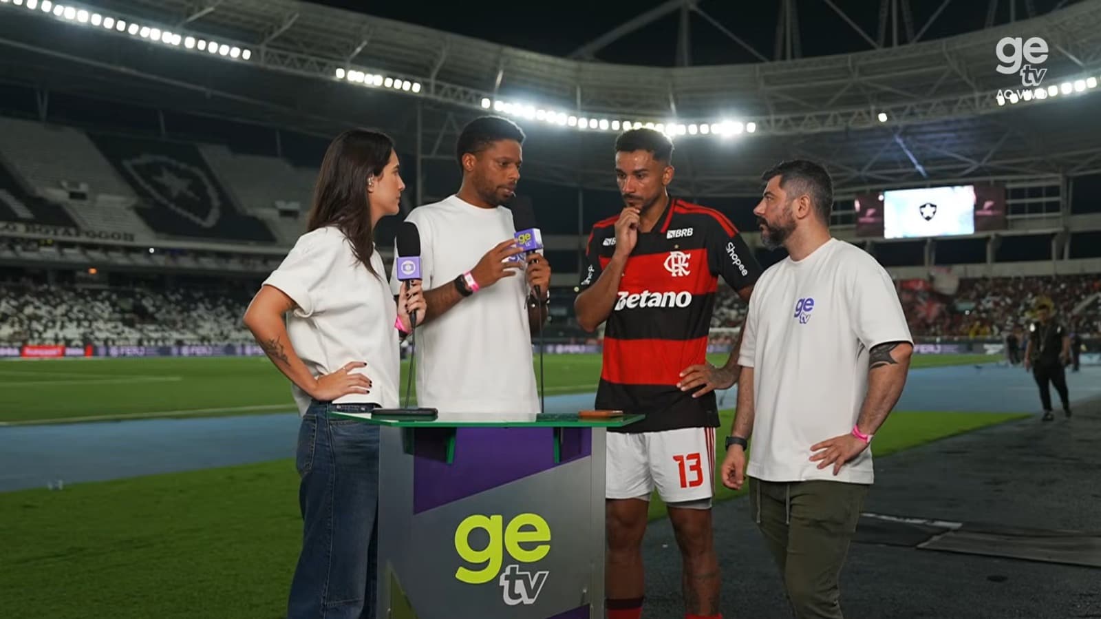 Danilo em entrevista à getv