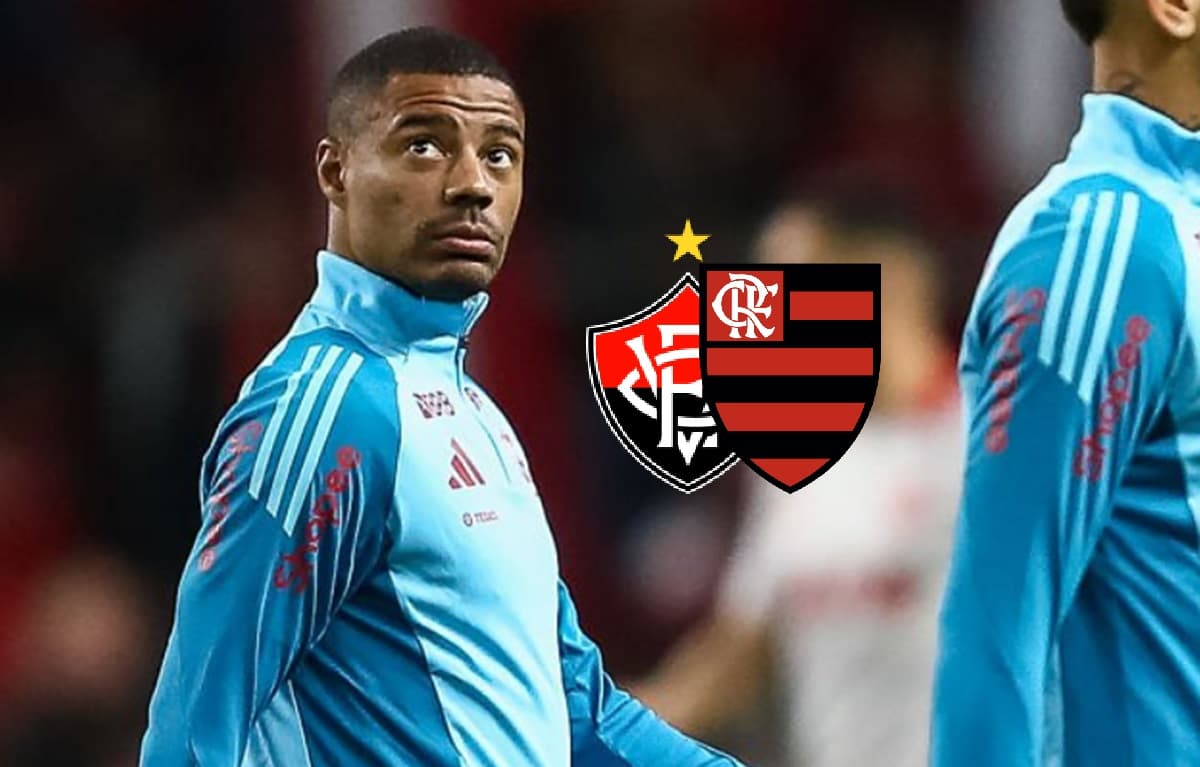 De La Cruz deve jogar Vitória x Flamengo