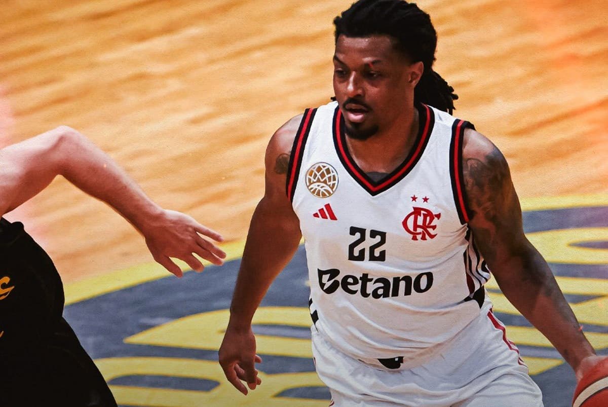 FlaBasquete fechou a fase de grupos da BCLA contra o Obras Sanitarias