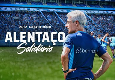 Grêmio alentaço doações para Minas Gerais