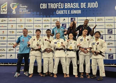 Judô Flamengo no Troféu Brasil Cadete de Judô, em Brasília