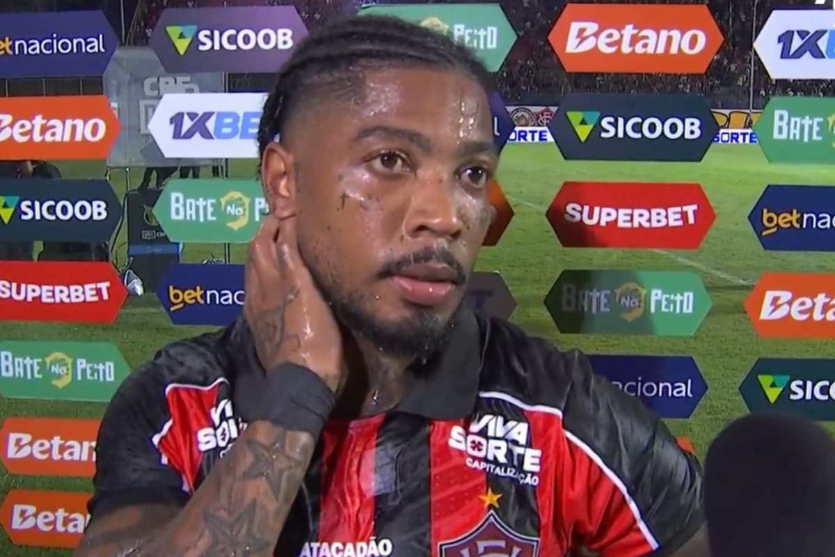 Marinho considerou derrota do Vitória para o Flamengo como injusta no Brasileirão
