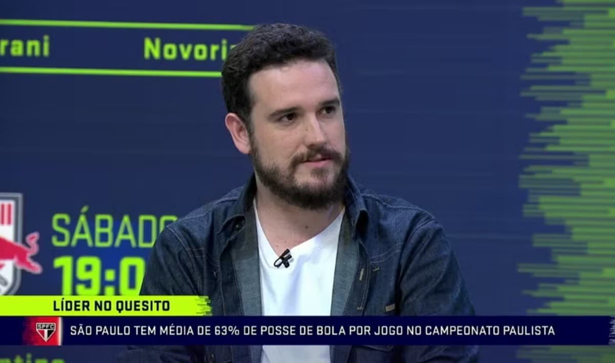 Raphael Rezende, ex-SporTV, foco do Vasco