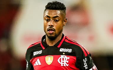Bruno Henrique em campo em Botafogo x Flamengo