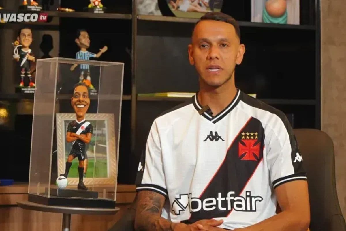 Souza, quando jogava pelo Vasco