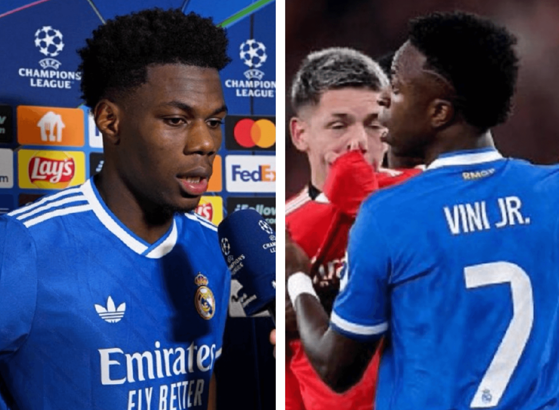 Tchouaméni fala sobre racismo a Vini Jr