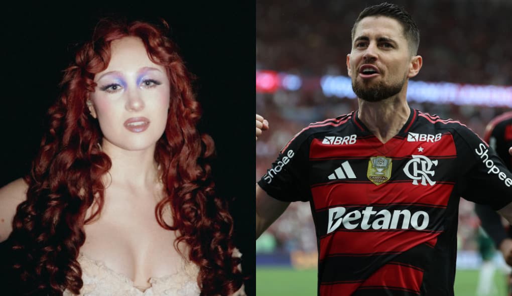 Chappel Roan (esquerda) e Jorginho (direita)