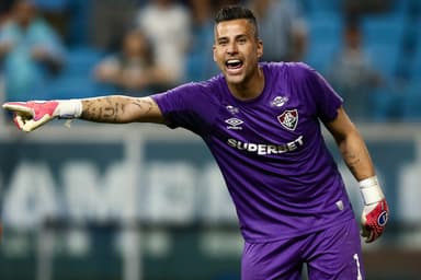 Fábio em campo pelo Fluminense