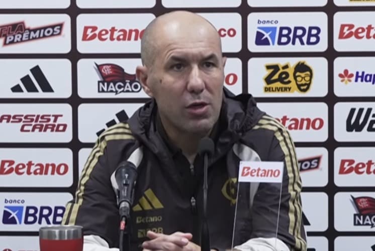 Leonardo Jardim coletiva Corinthians x Flamengo