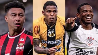 Lingard (esquerda), Dantas (centro) e André (direita)
