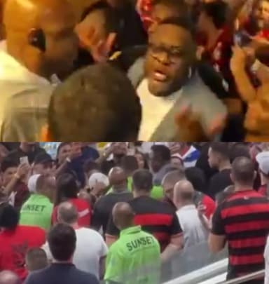 Marcão hostilizado pela torcida do Flamengo no Maracanã