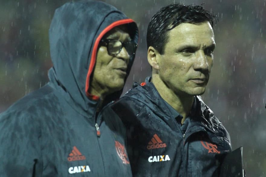 Zé Ricardo e Jayme ex-Flamengo