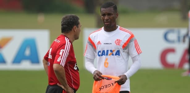 Erazo no Flamengo em 2014
