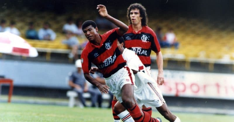 Libertadores Flamengo Junior Baiano