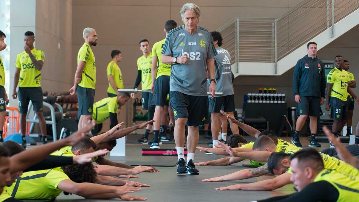 jorge jesus estreia athletico flamengo copa do brasil