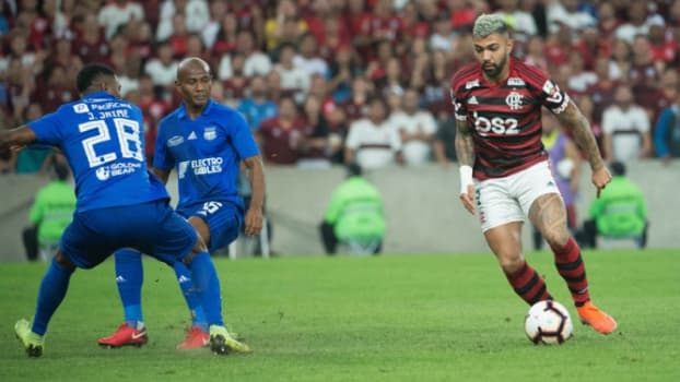 flamengo emelec gabriel barbosa