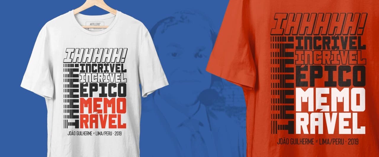 artillero camisas joão guilherme