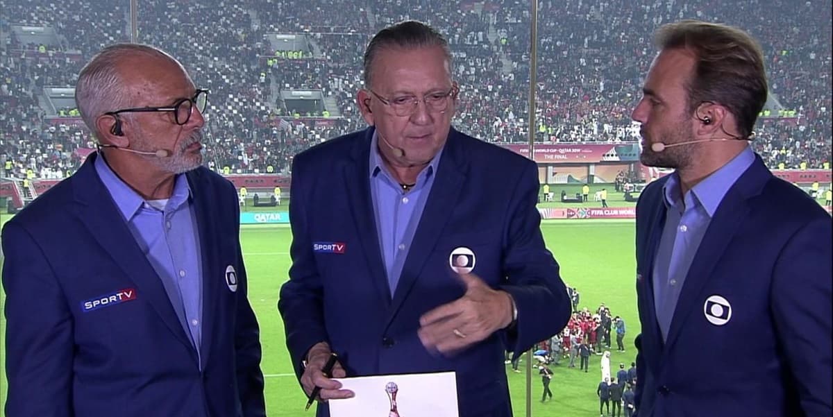 Galvão Bueno imortalizou diversos bordões para o Flamengo