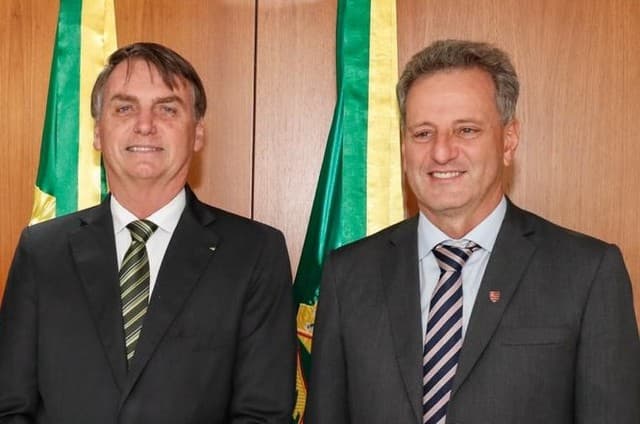 Landim visita Bolsonaro