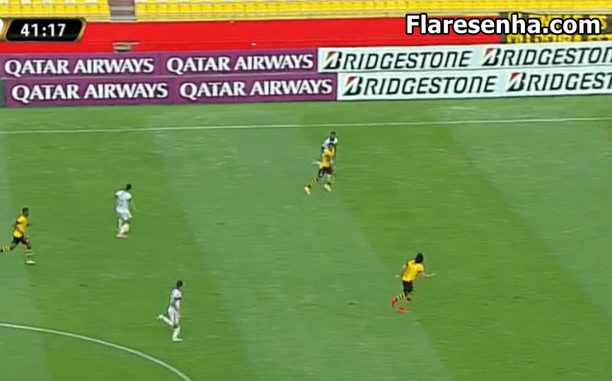 flamengo gol impedido