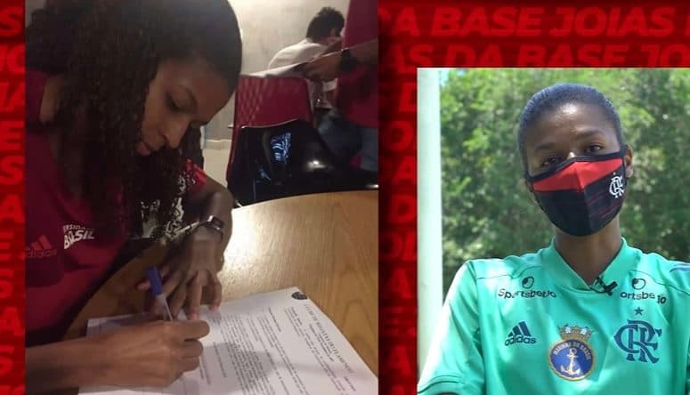 carol pereira zagueira flamengo feminino