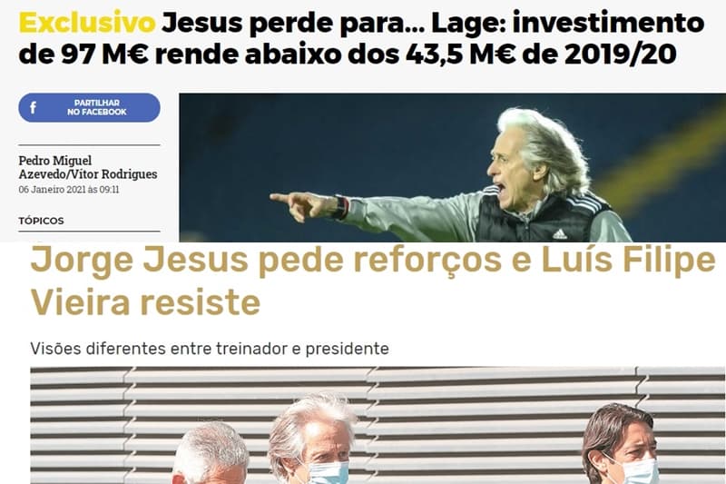 jorge jesus benfica demissao