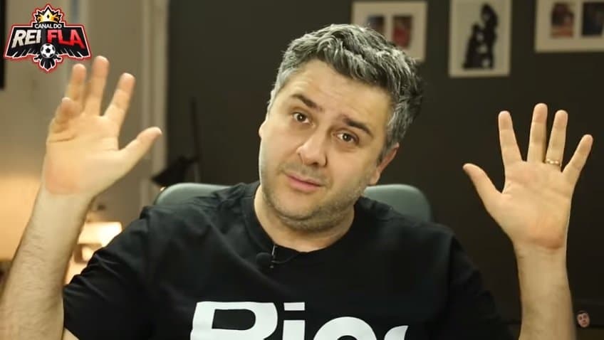 O youtuber rubro-negro, Reikrauss, mantém o otimismo e faz análises bem humoradas sobre a vitória do Flamengo em cima do Goiás