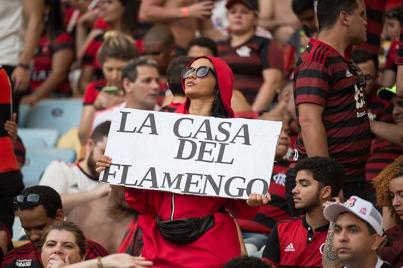 La casa del Flamengo Corinthians 2019